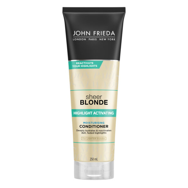John Frieda Sheer Blonde Highlight Activating Moisturizing Conditioner 250ML