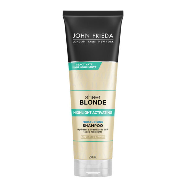John Frieda Sheer Blonde Highlight Activating Moisturising Shampoo 250ML